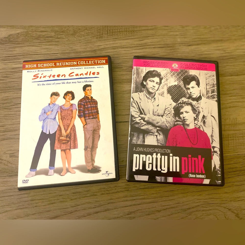 (SOLD) DVD | Sixteen Candles and Pretty in Pink